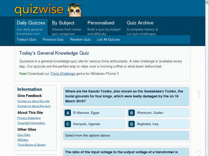 www.quizwise.net