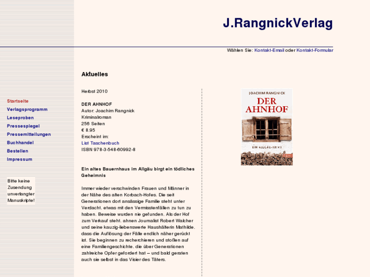 www.rangnick-verlag.de