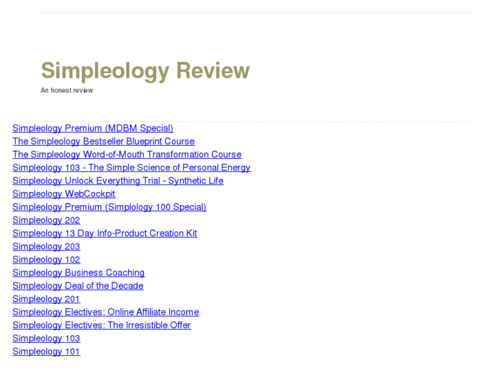 www.simpleologyreview.org