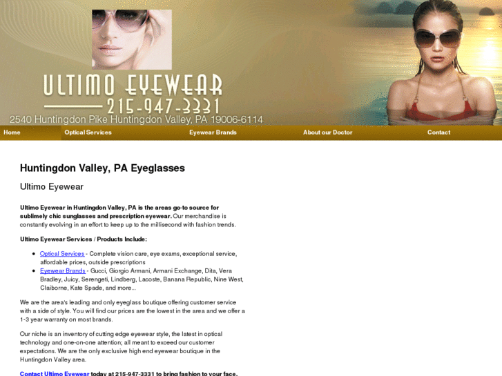 www.ultimoeyewear.com