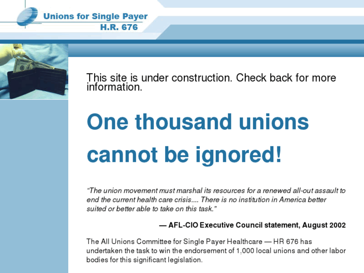 www.unionsforsinglepayerhealthcare.org
