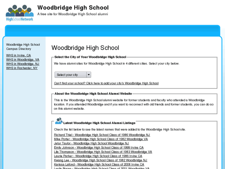 www.woodbridgehighschool.net