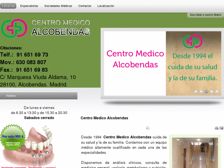 www.centromedicoalcobendas.es