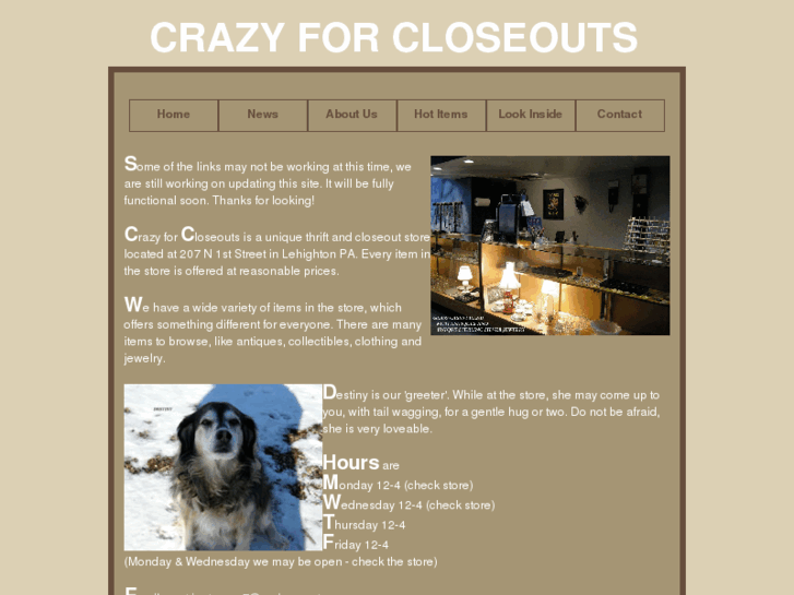 www.crazyforcloseouts.com