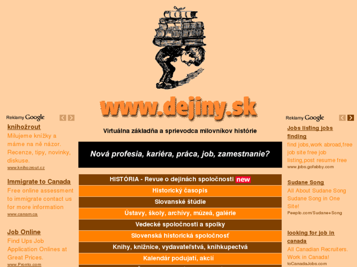 www.dejiny.sk