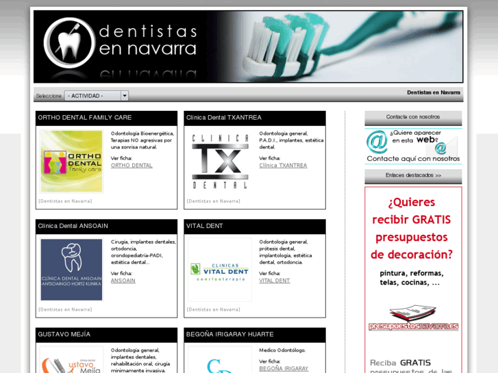 www.dentistanavarra.com