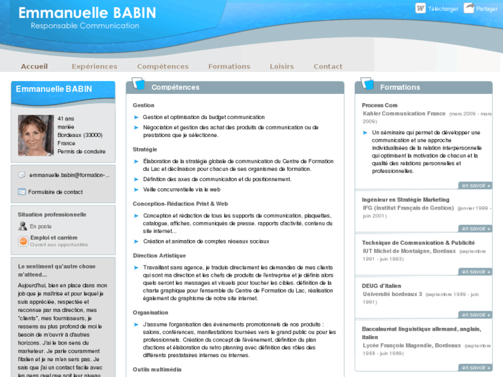 www.emmanuelle-babin-responsable-communication.com