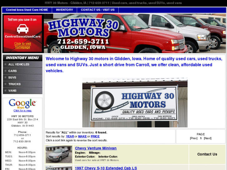 www.hwy30motors.com