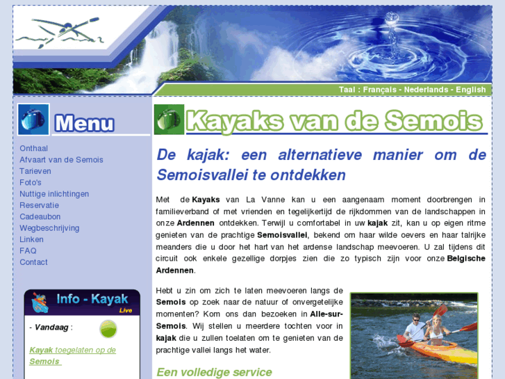 www.kayakslavanne.nl