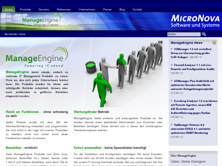 www.manageengine.de