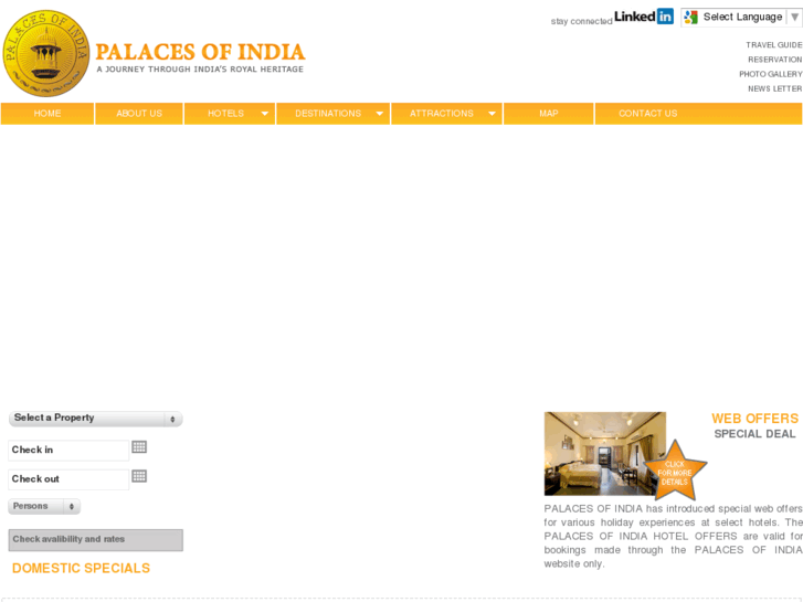 www.palacesofindia.com