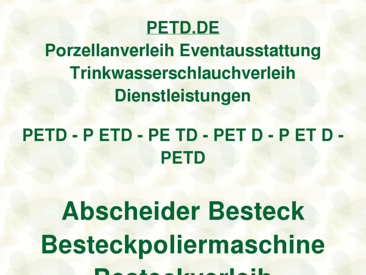 www.petd.de