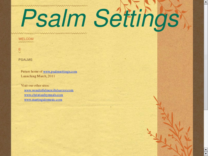 www.psalmsettings.com