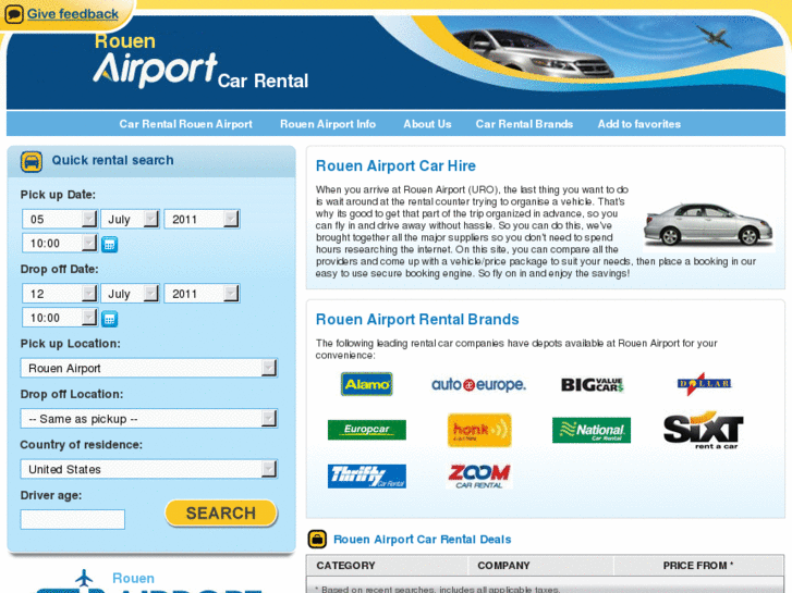 www.rouenairportcarrental.com