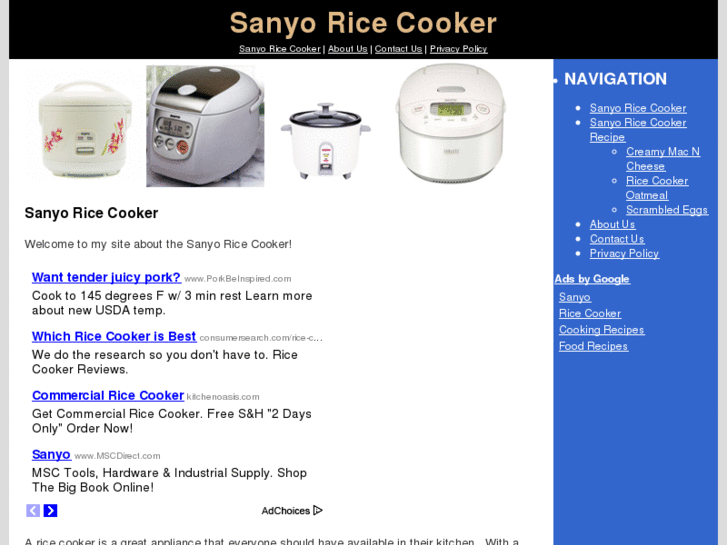 www.sanyoricecooker.net