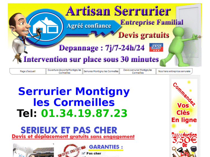 www.serrureriemontignylescormeilles.com