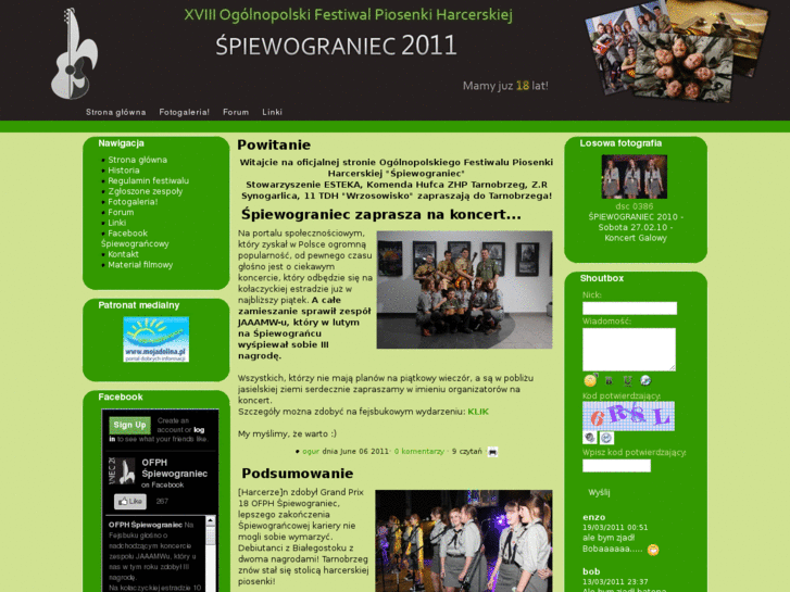 www.spiewograniec.pl