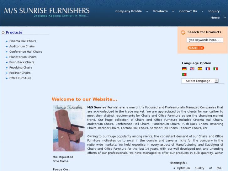 www.sunrisefurnishers.com