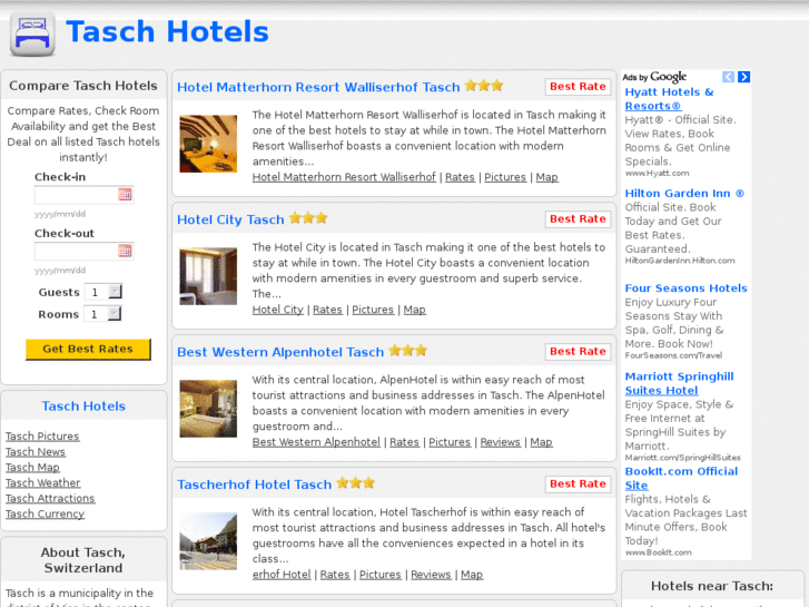 www.taschhotels.com