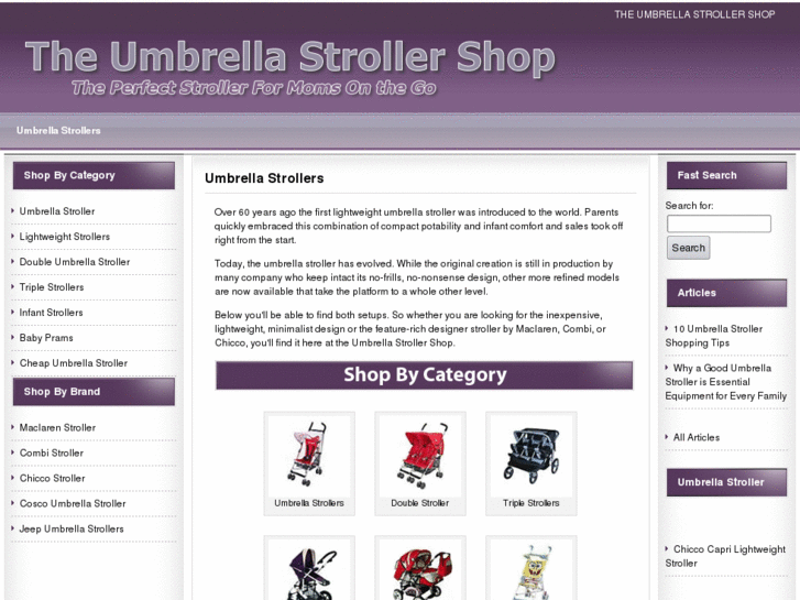 www.umbrellastrollershop.com