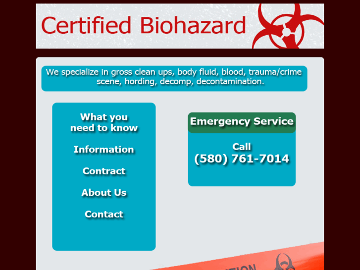 www.certifiedbiohazard.com