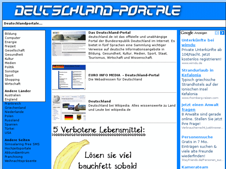 www.deutschlandportale.de