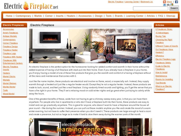 www.electric-fireplace.net