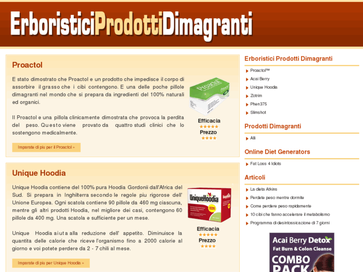 www.erboristiciprodottidimagranti.com