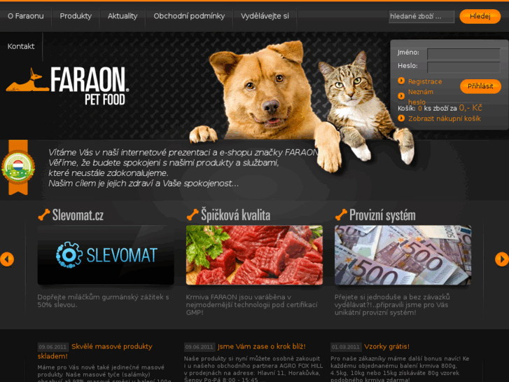 www.faraonpetfood.cz