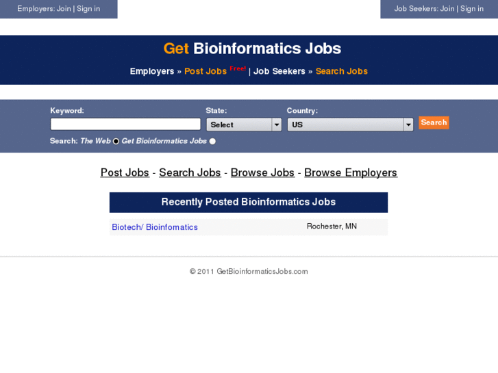 www.getbioinformaticsjobs.com