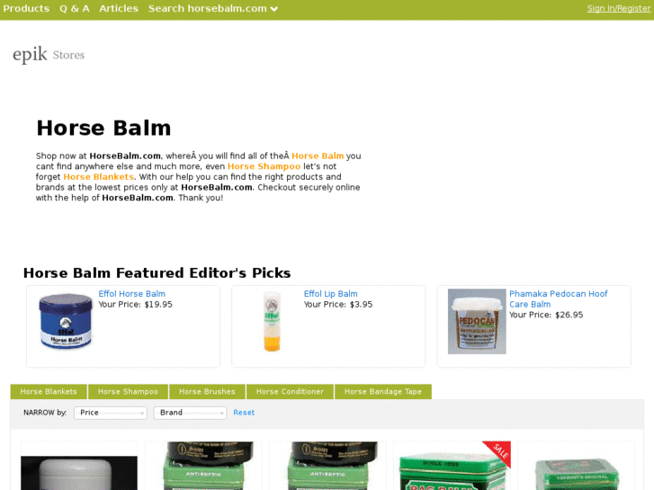 www.horsebalm.com