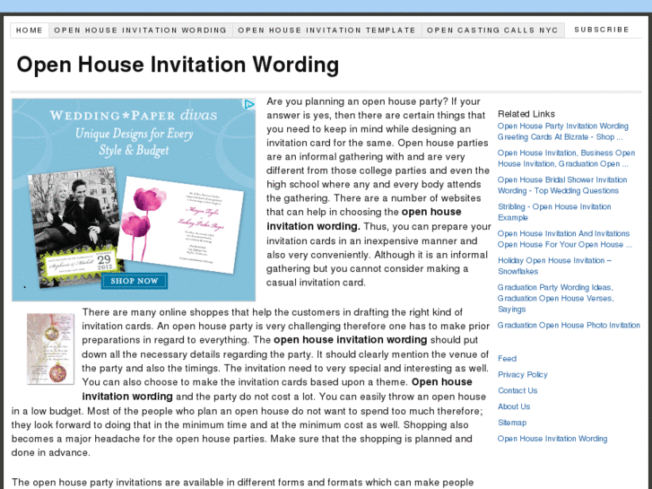 www.openhouseinvitationwording.info