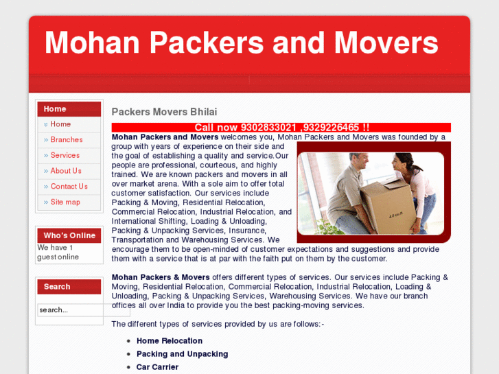 www.packersmoversbhilai.com