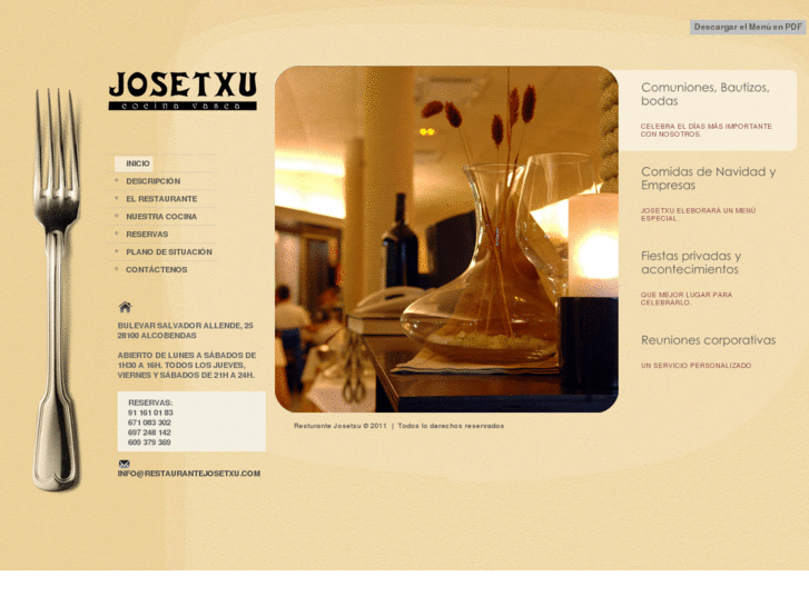 www.restaurantejosetxu.com