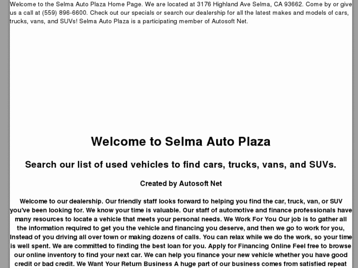 www.selmaautoplazainc.com