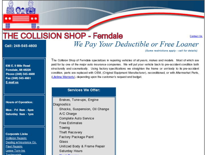 www.thecollisionshopferndale.com