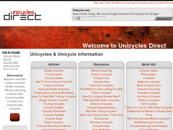 www.unicyclesdirect.com