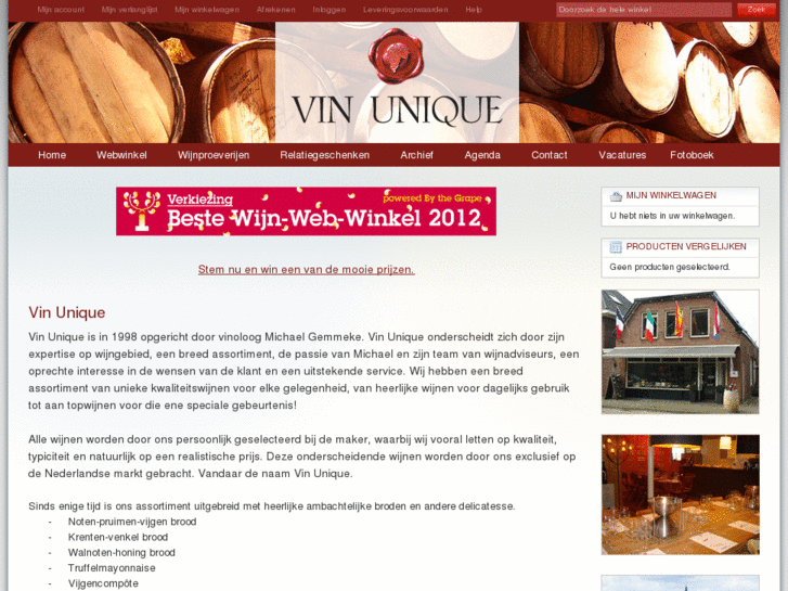 www.vinunique.nl