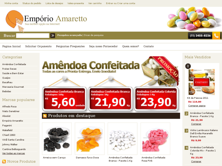 www.emporioamaretto.com.br