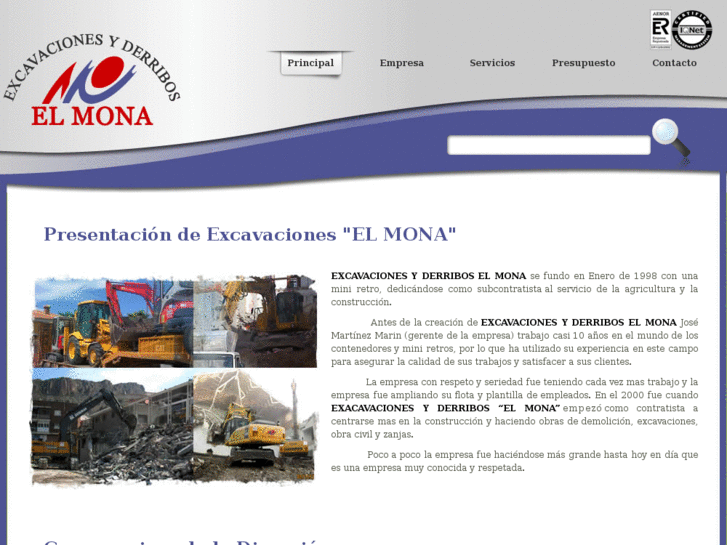 www.excavacioneselmona.com