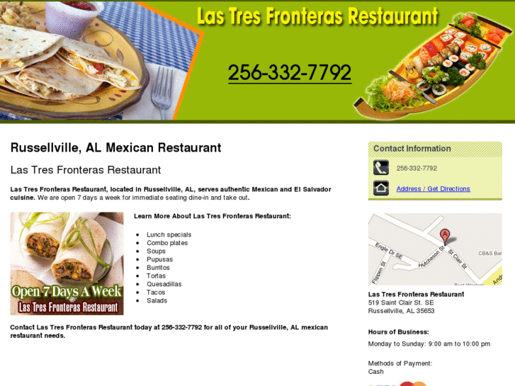 www.lastresrestaurant.com