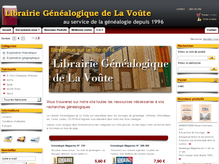 www.librairie-genealogique.com