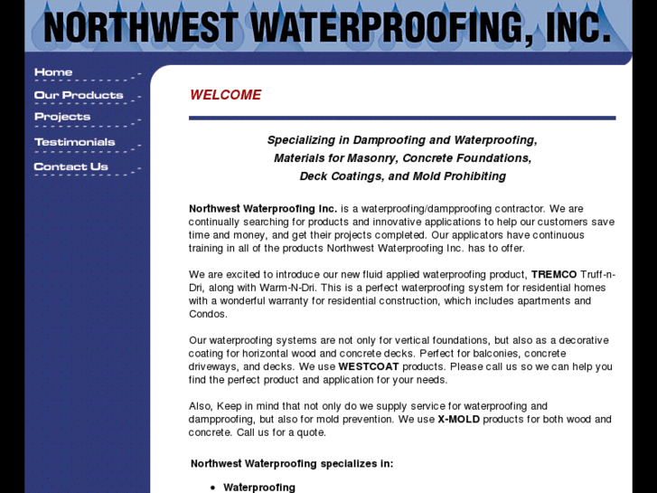 www.northwestwaterproofing.com