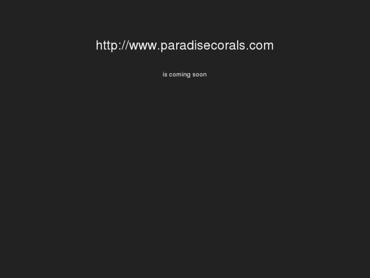 www.paradisecorals.com