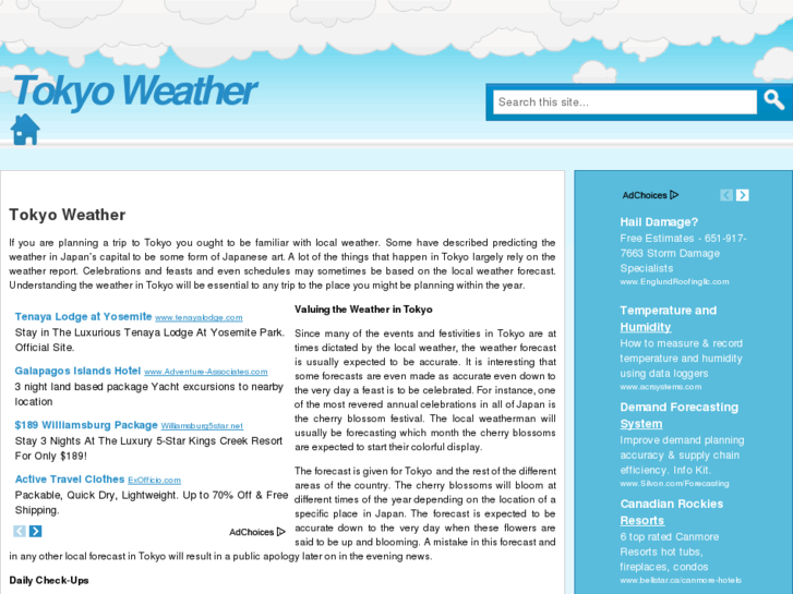 www.tokyoweather.org