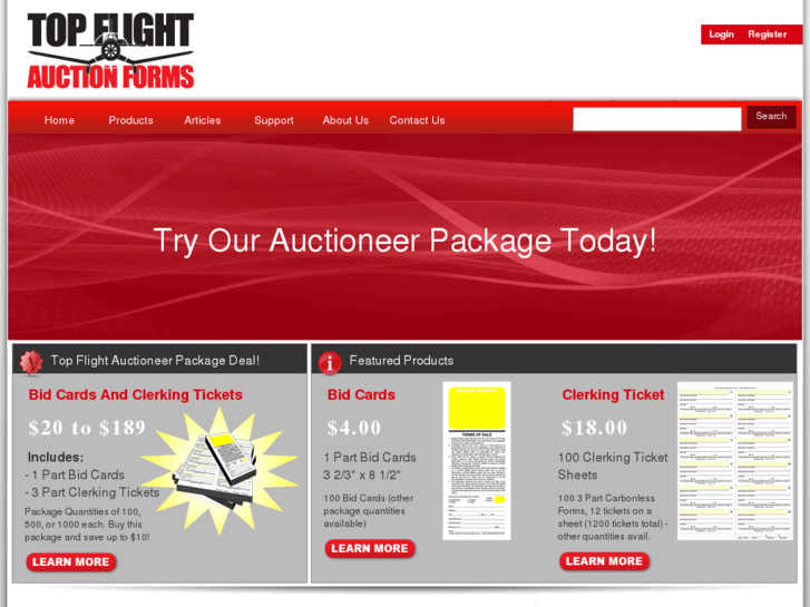 www.topflightauctionforms.com