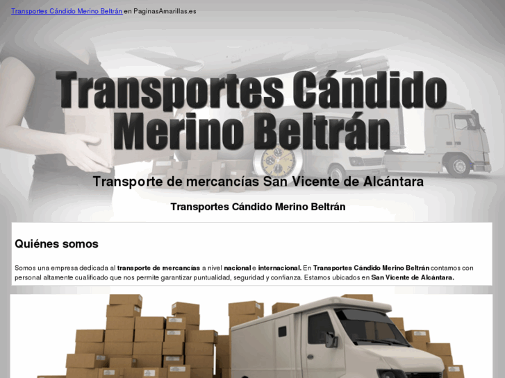 www.transportescandidomerino.com