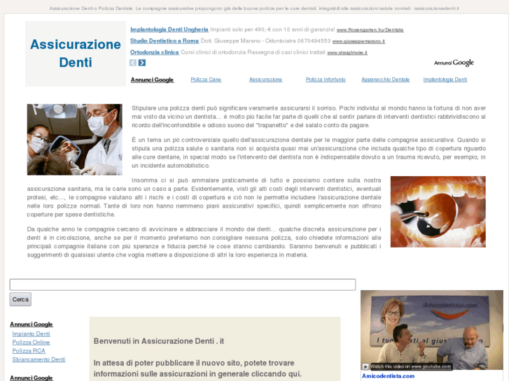 www.assicurazionedenti.it