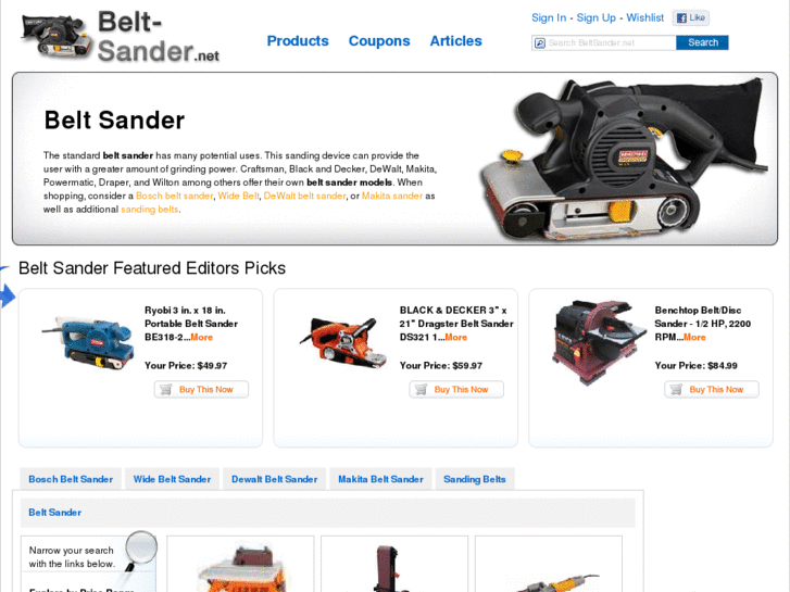 www.belt-sander.net