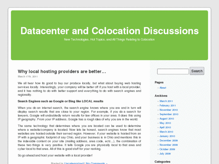 www.colocationblog.org